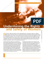 Undermining the RIghts and Safety of Workers