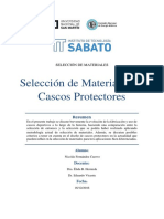 Selección de Materiales Para Cascos Protectores- Fernandez Cuervo