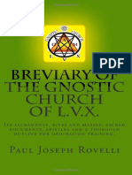 Paul Joseph Rovelli - Breviary of the Gnostic Church of LVX