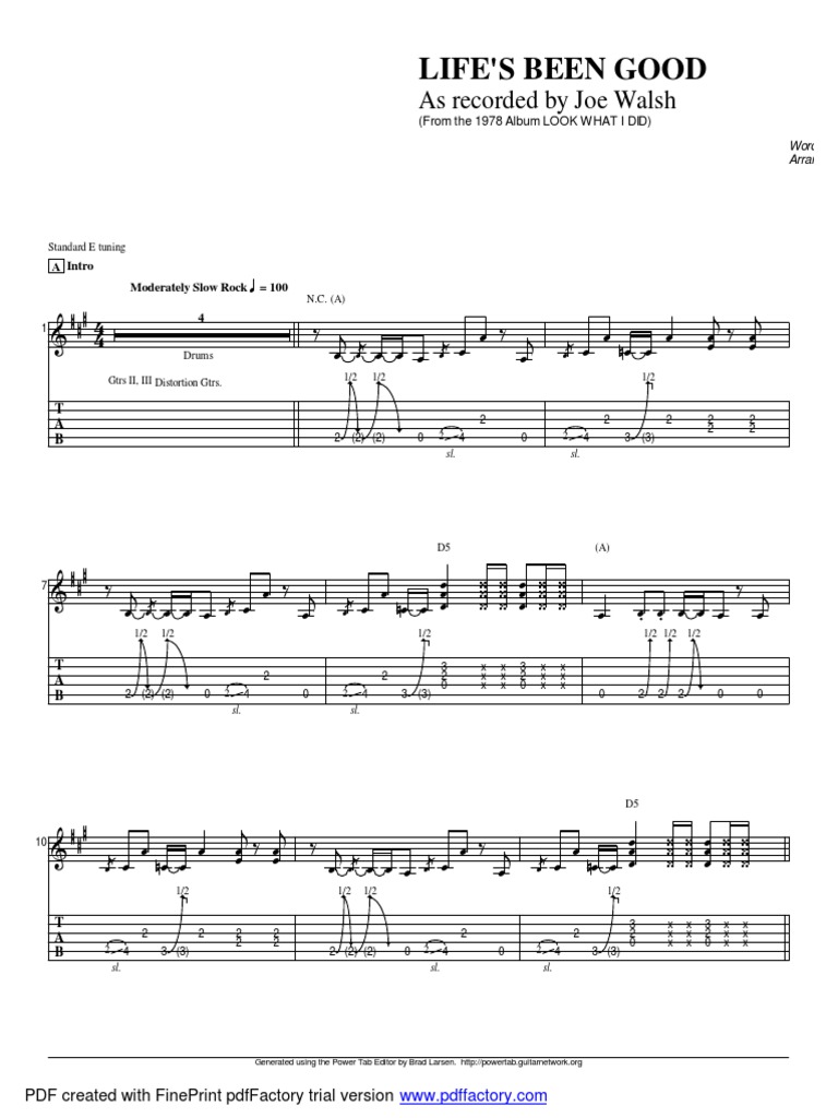 Lifes Been Good Pdf Sound Recording Sound Technology