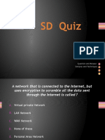 SD Quiz: Question and Answer Samples and Techniques