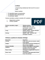 Chapter 3- Excretion