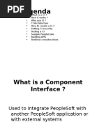 Component Interface in Peoplesoft