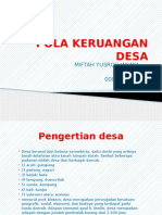 Pola Keruangan Desa