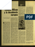 Edmund Wilson y la decadencia de Europa 16g31 Destino. Año 1975, No. 1988-1991 (Noviembre)
