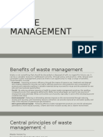 Pollution and Waste Management