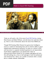 The Math in Good Will Hunting