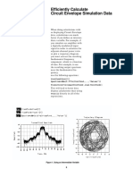 EFFICIENTLY CALCULATE CIRCUIT ENVELOPE SIMULATION DATA