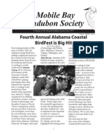 Spring 2008  Mobile Bay Audubon Society Newsletters  