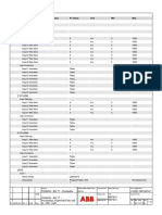 BUS a Incomer Parameter Settings