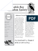 November-December 2004 Mobile Bay Audubon Society Newsletters  