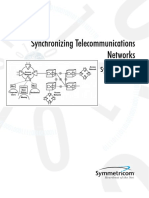 Synchronizing SDH SONET