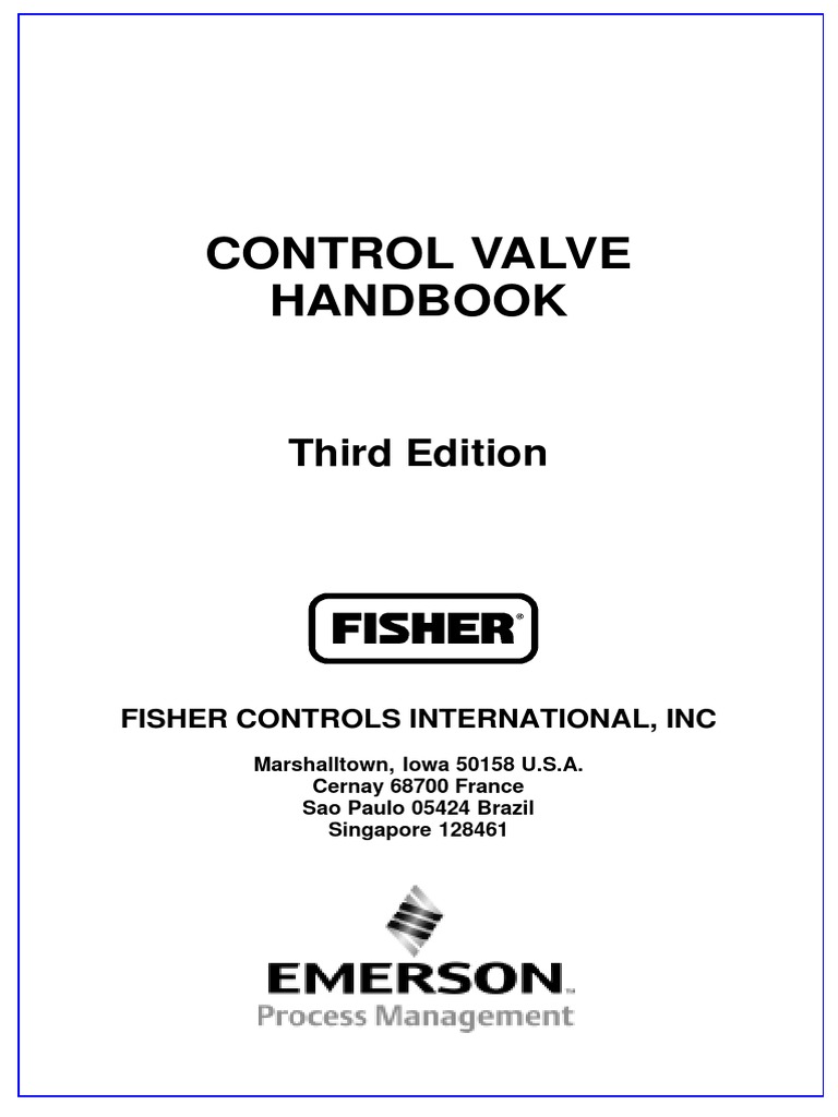 EmersonControlValveHandBook.pdf Valve Actuator