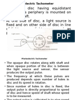 Photoelectric Tachometer