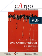 Une Anthropologie Des Traverses