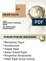 Sesi 3 Subjek Dan Objek Pajak