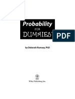Probability For Dummies PDF