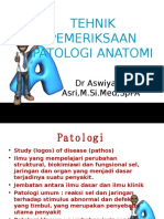 Tehnik Pemeriksaan Patologi Anatomi