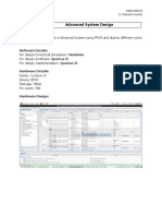 Advanced System design using FPGA vga controller