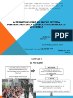 Alternativas para Un Nuevo Sistema Penitenciario en La Republica Bolivariana de Venezuela