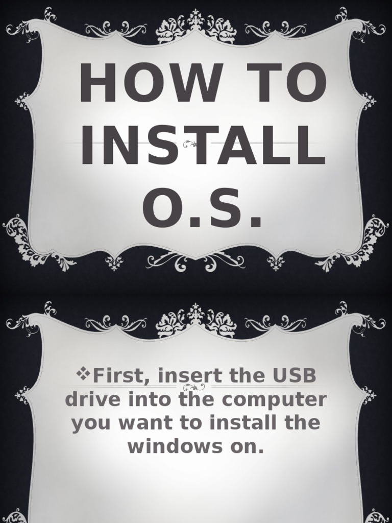 Step-by-Step Windows Installation Guide | PDF
