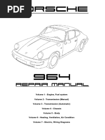 Porsche 964 Workshop Manual