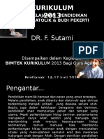 Presentasi Kurikulum 2013 (Kajian Akademik)