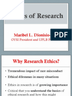 Sese Research Ethics 1 PDF