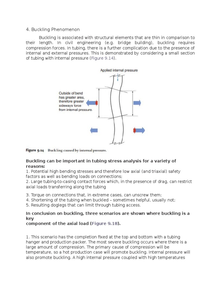 Understanding Buckling in Tubing Systems | PDF