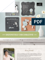 2010-2011 Definitely Decorative Catalog 
