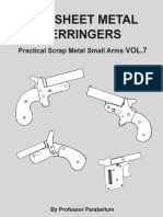 DIY Sheet Metal Derringers Practical Scrap Metal Small Arms Vol 7