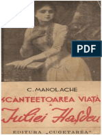 C. Manolache - Scanteetoarea Viata A Iuliei Hasdeu