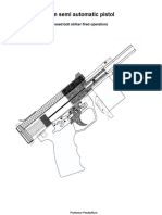 Practical Scrap Metal Small Arms Vol.13 9mm Semi Automatic Closed-bolt Pistol