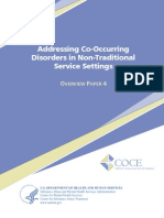 Addressing Co-Occurring Disorders in Non-Traditional Service Settings