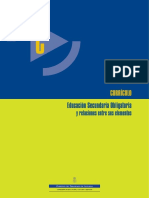 Publicacion. Curriculo de ESO y Relaciones Entre Sus Elementos PDF