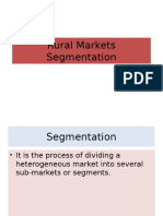 Rural Markets Segmentation