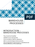 Warehouse Processes