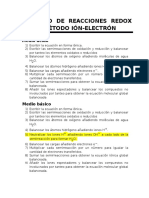 Balanceo de Reacciones Redox Por El Método Ión