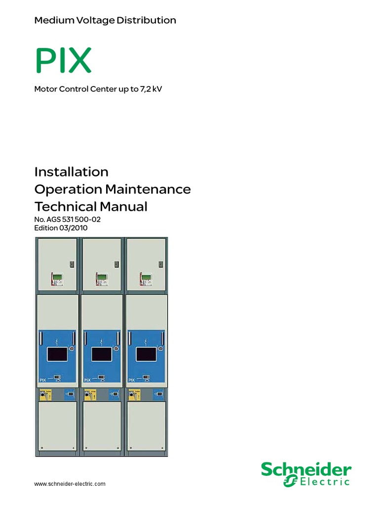 Installation Operation Maintenance For Schneider Switchgear | PDF