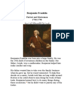 Biographya Benjamin Franklin