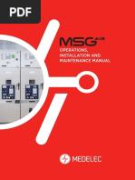 Installation, Operation and Maintenance Manual for MST SWGR