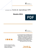 Diseño de Sesión de Aprendizaje PDF