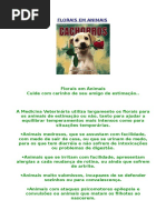 Florais Em Animais