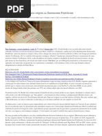 O Missal Romano, De Suas Origens Ao Summorum Pontificum