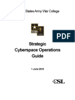 US Army War College Guide to Strategic Cyberspace Operations