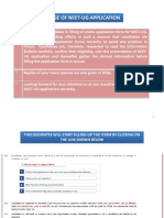 Voyage of Neet-Ug Application