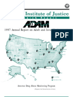 1997 Annual Report On Adult and Juvenile Arrestees: Arrestee Drug Abuse Monitoring Program