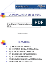 La Piro Metalurgia en El Peru (1)