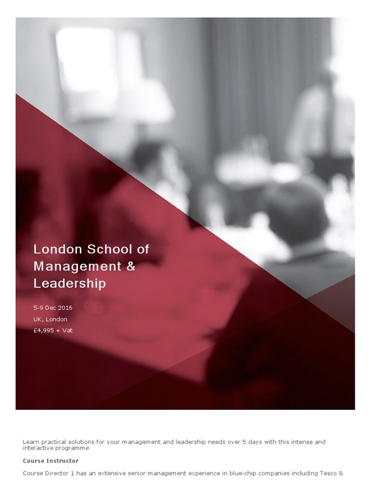 Financial Leadership Training Course | PDF | Leadership | Motivation