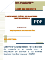 PROP. FISICAS BASICAS CONCRETO - Villegas PDF